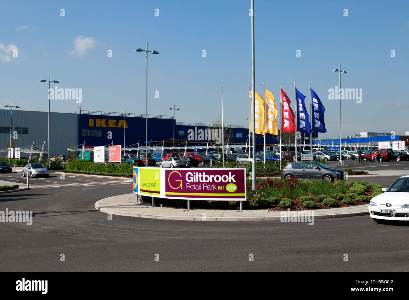 Ikea Giltbrook Retail Park Out Of Town Shopping Centre Kimberley