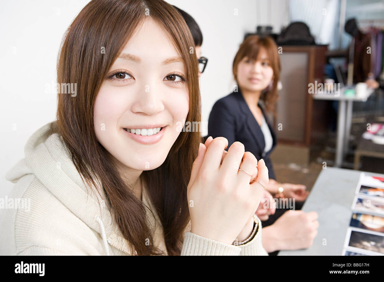 Young people in studio Stock Photo - Alamy