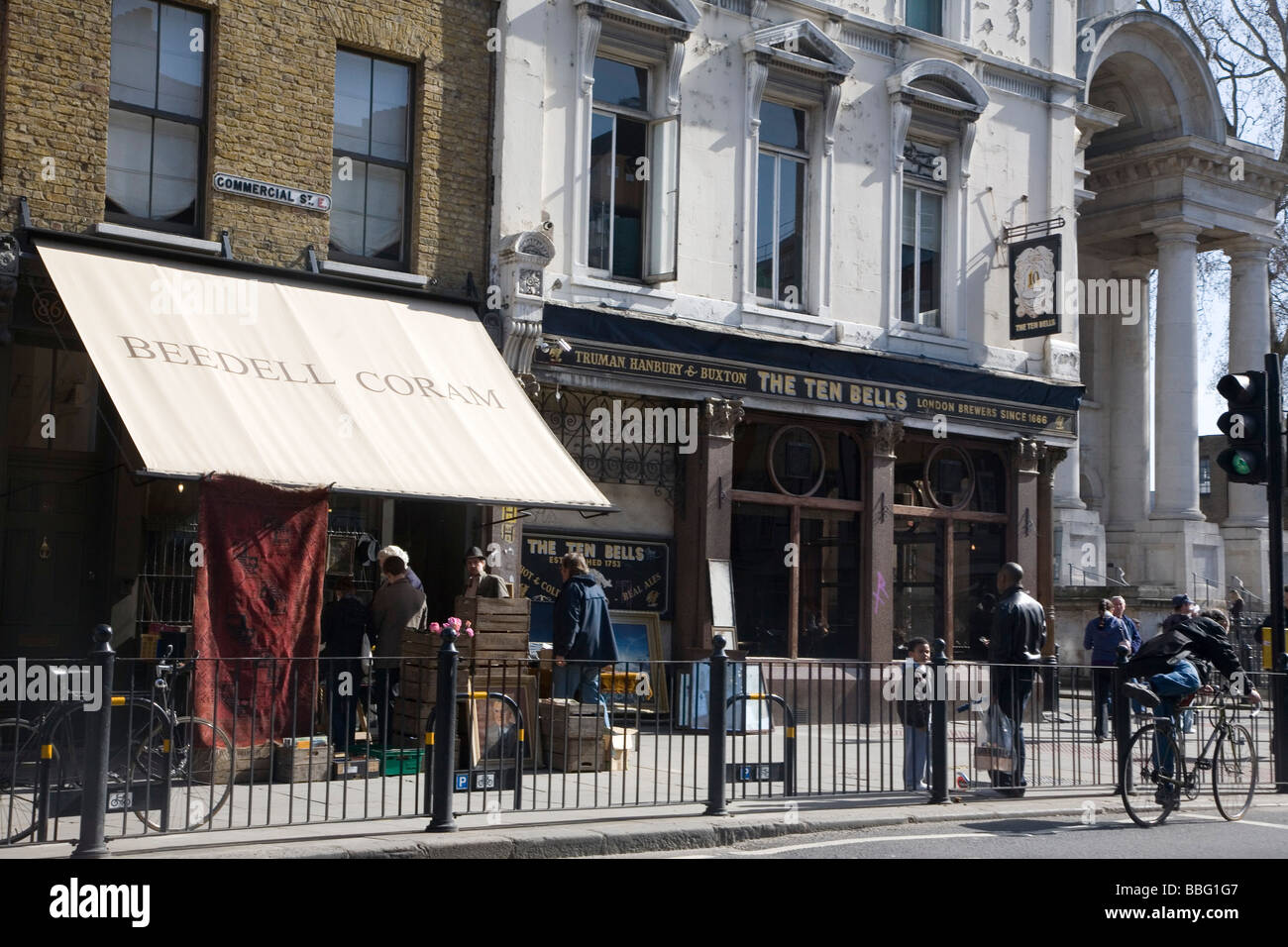 Ten Bells bar Commercial Street, London UK 2009 Stock Photo Alamy