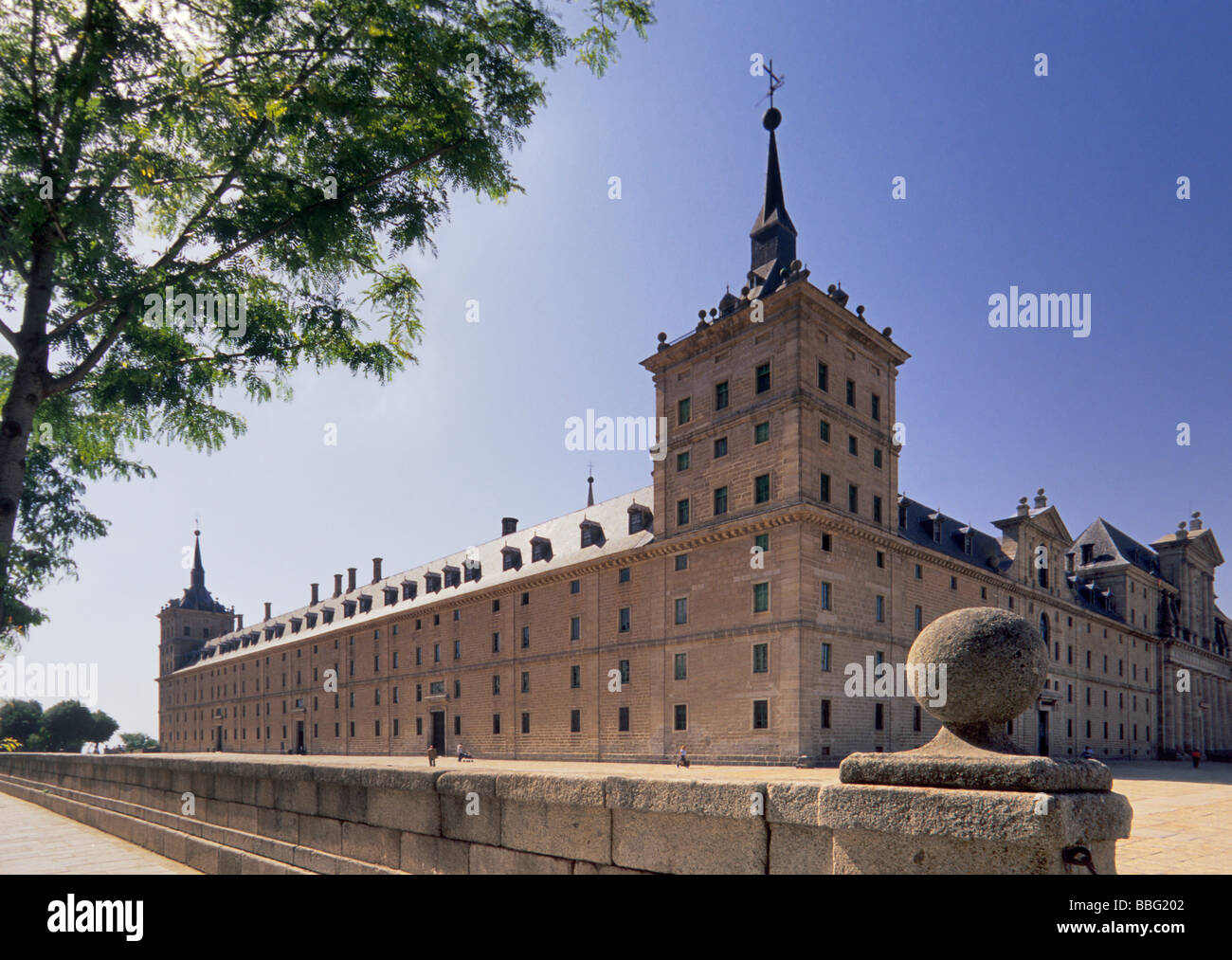 Escorial Monastery Castile La Mancha Spain Stock Photo