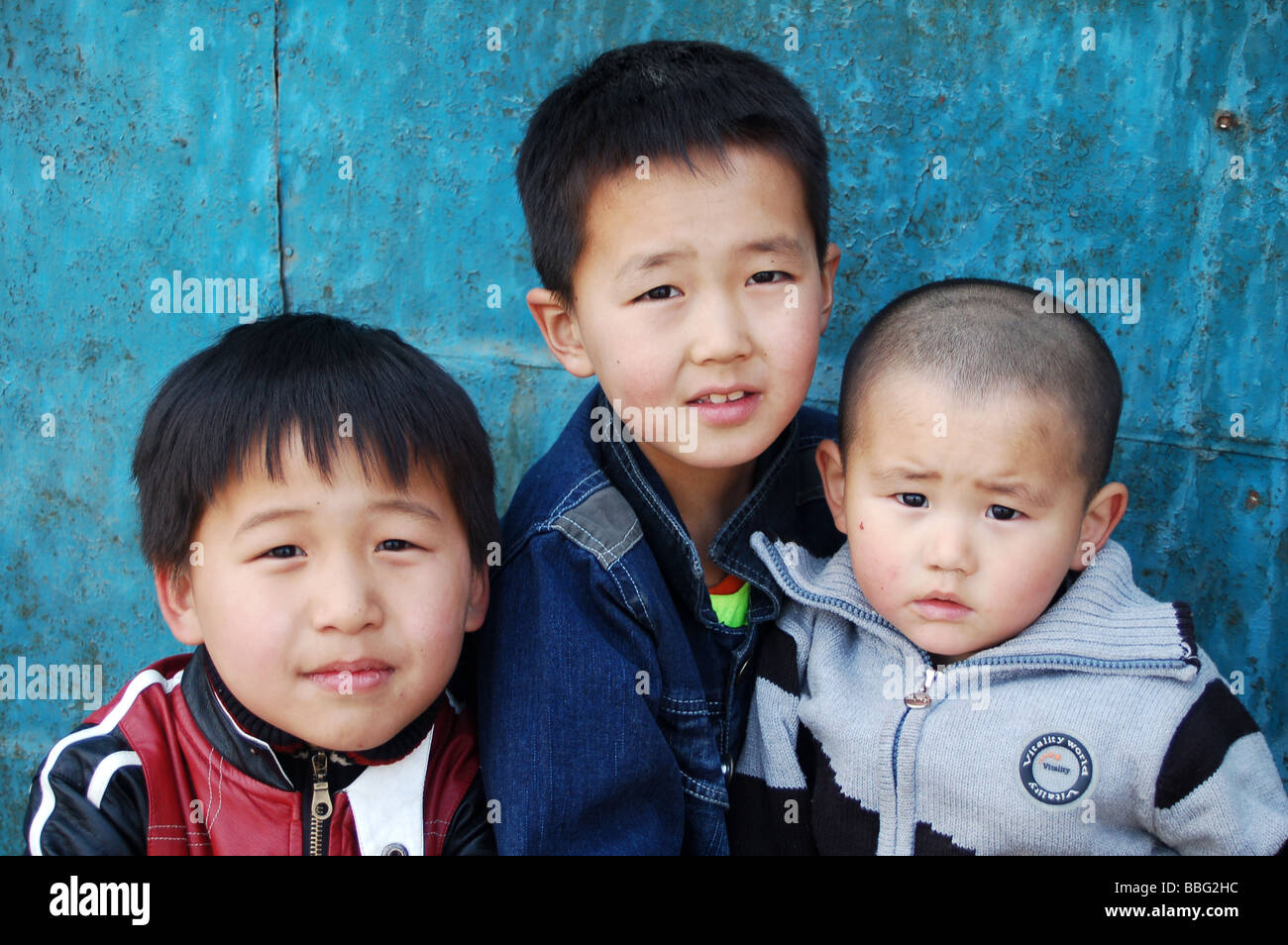 Local mongolian people from Ulaan Baatar (Ulan Bator), MONGOLIA Stock Photo