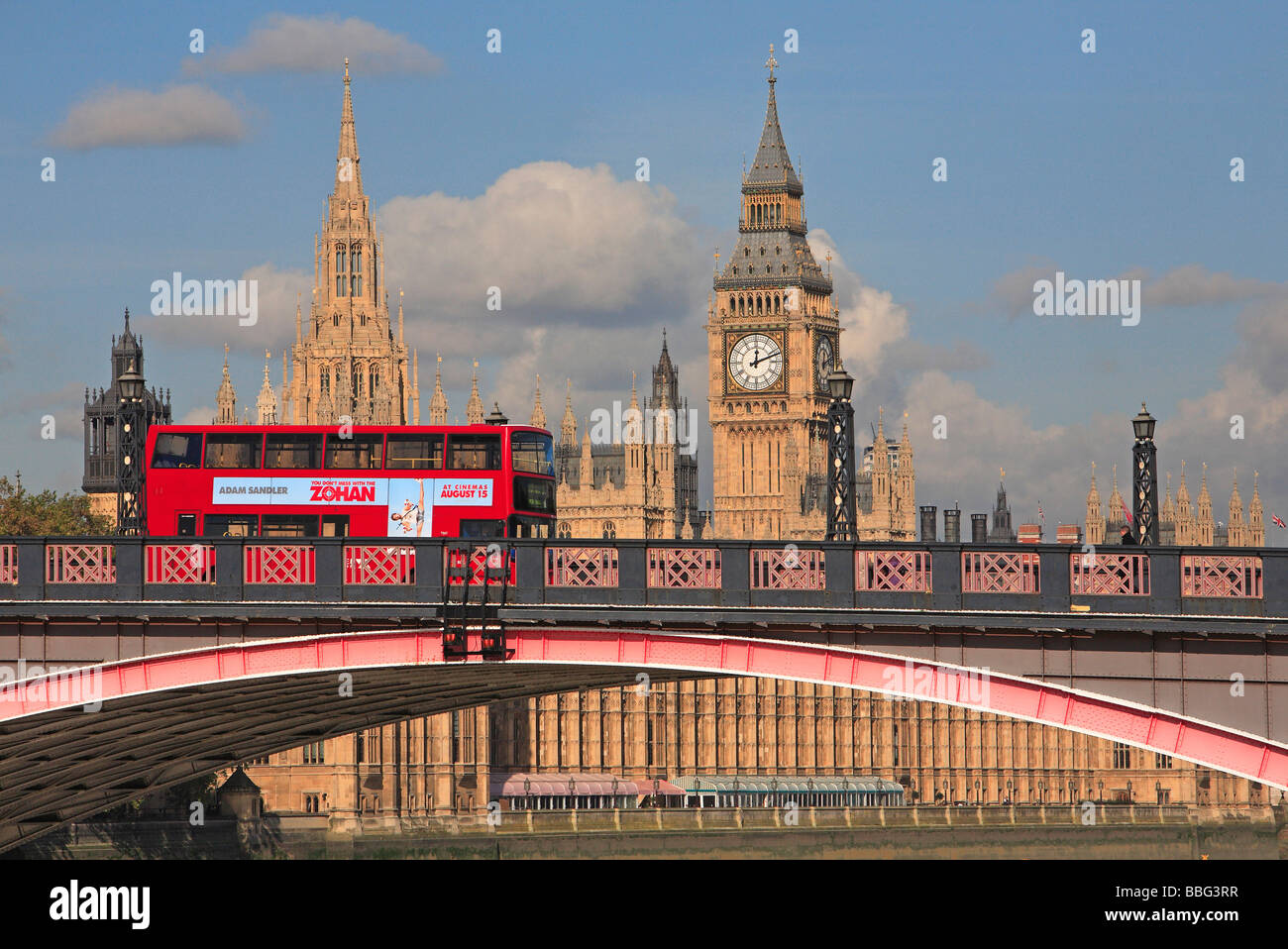 London, Lambeth Bridge Stock Photo