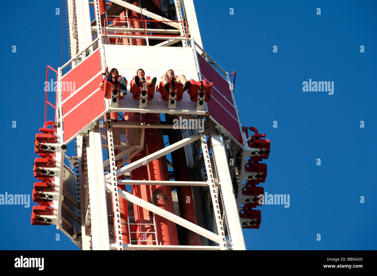 Big Shot on the stratosphere in Las Vegas. #fyp #stratopshere #lasveg