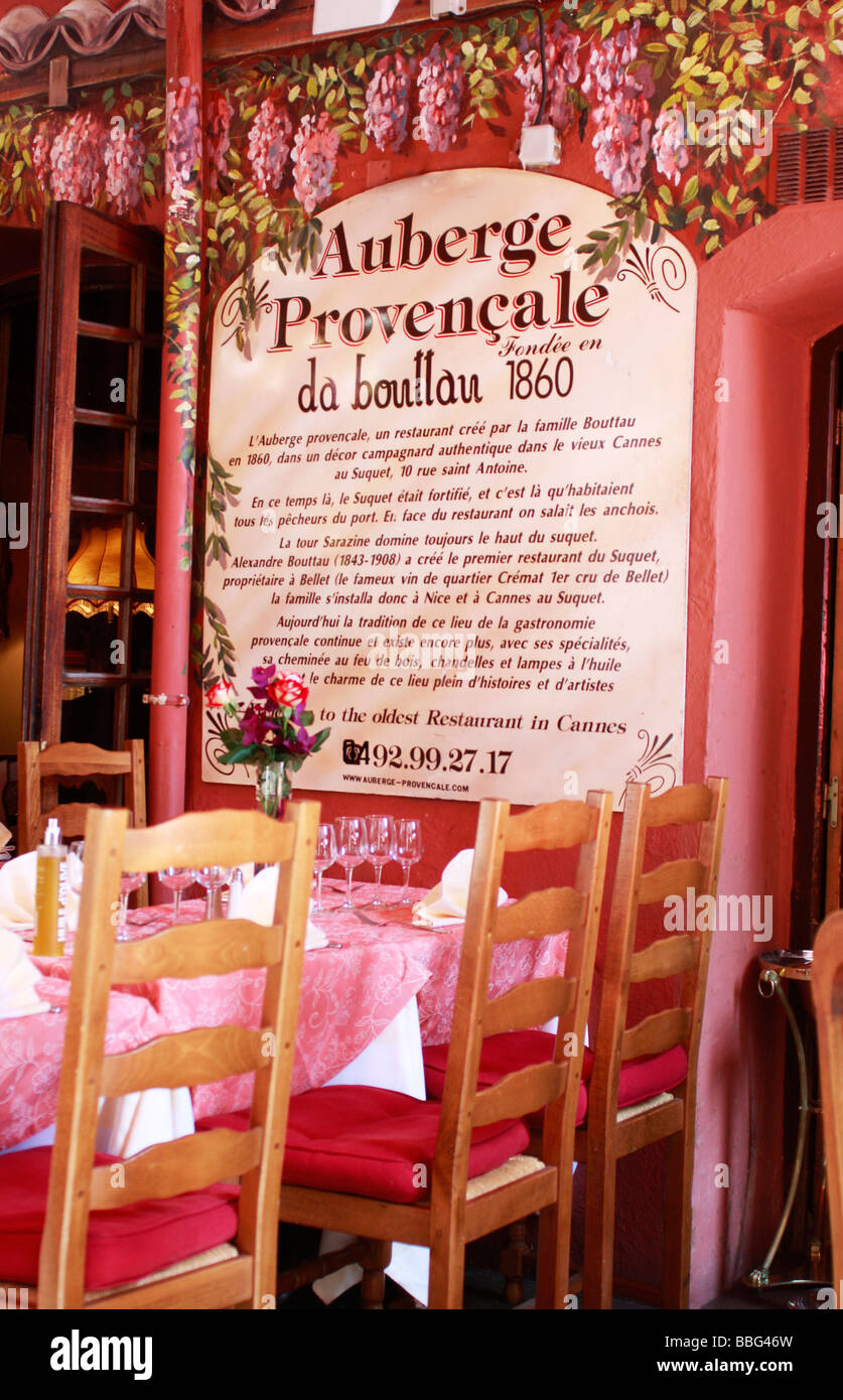 In existence Since 1860 ,the Auberge Provencale opened by Alexandre