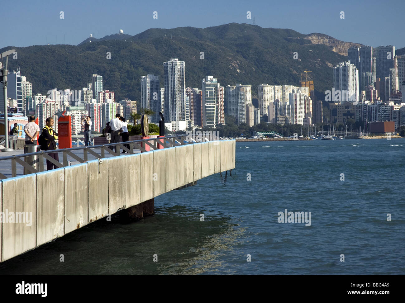 Avenue Of The Stars, Kowloon Stock Photo
