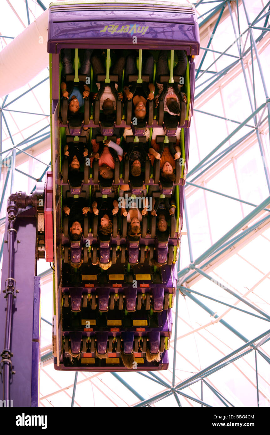 Inverter Fun Fair Ride At Circus Circus Las Vegas Stock Photo