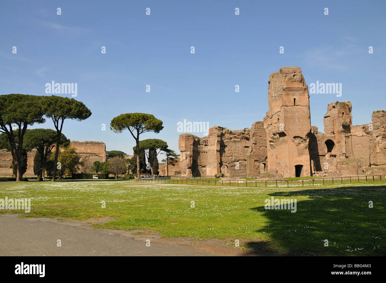 Terme di Caracalla, Baths of Caracalla, Old Town, Rome, Italy, Europe Stock Photo