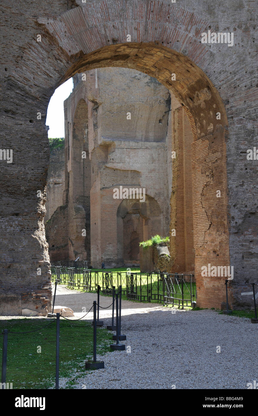 Terme di Caracalla, Baths of Caracalla, Old Town, Rome, Italy, Europe Stock Photo