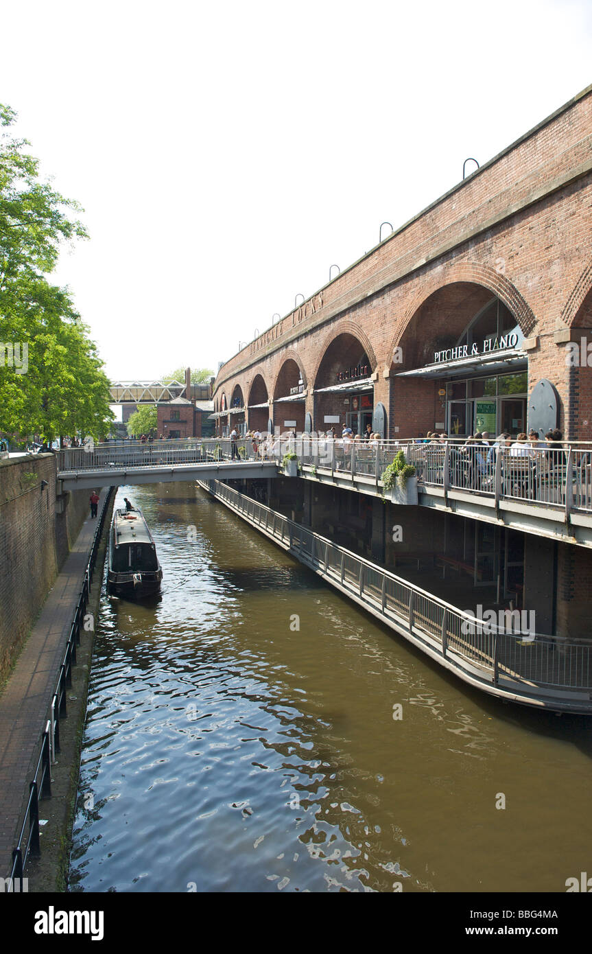 Deansgate lock Manchester Stock Photo Alamy
