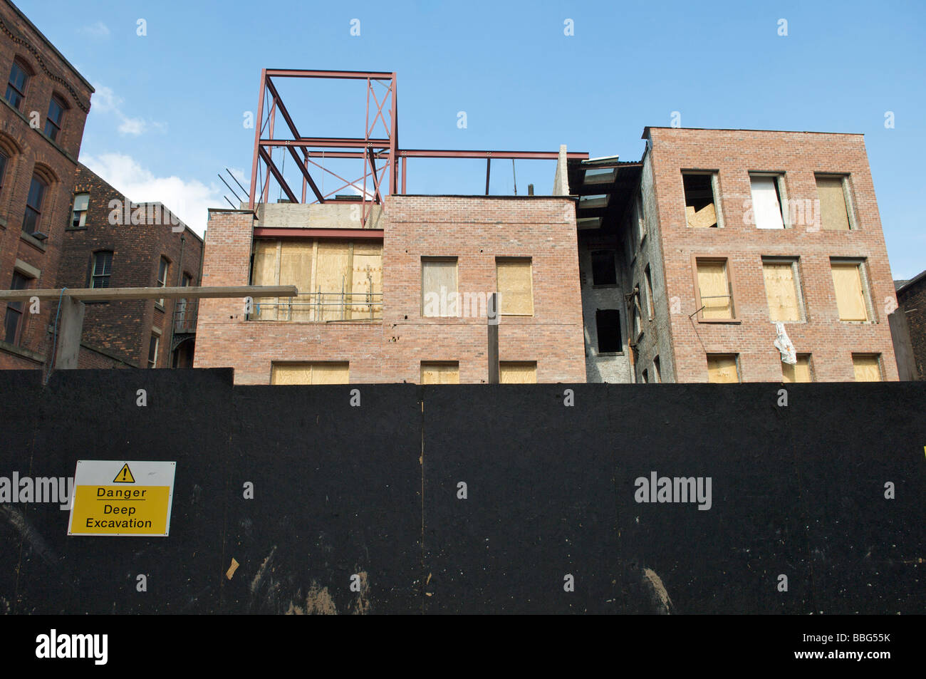 Manchester city northern quarter Stock Photo Alamy