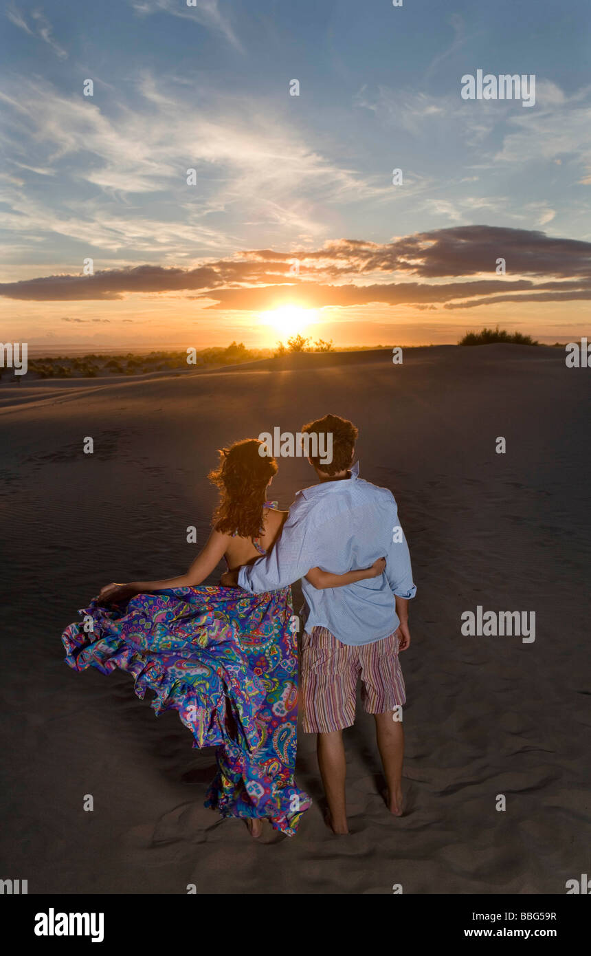 Man watching woman on beach hi-res stock photography and images - Alamy