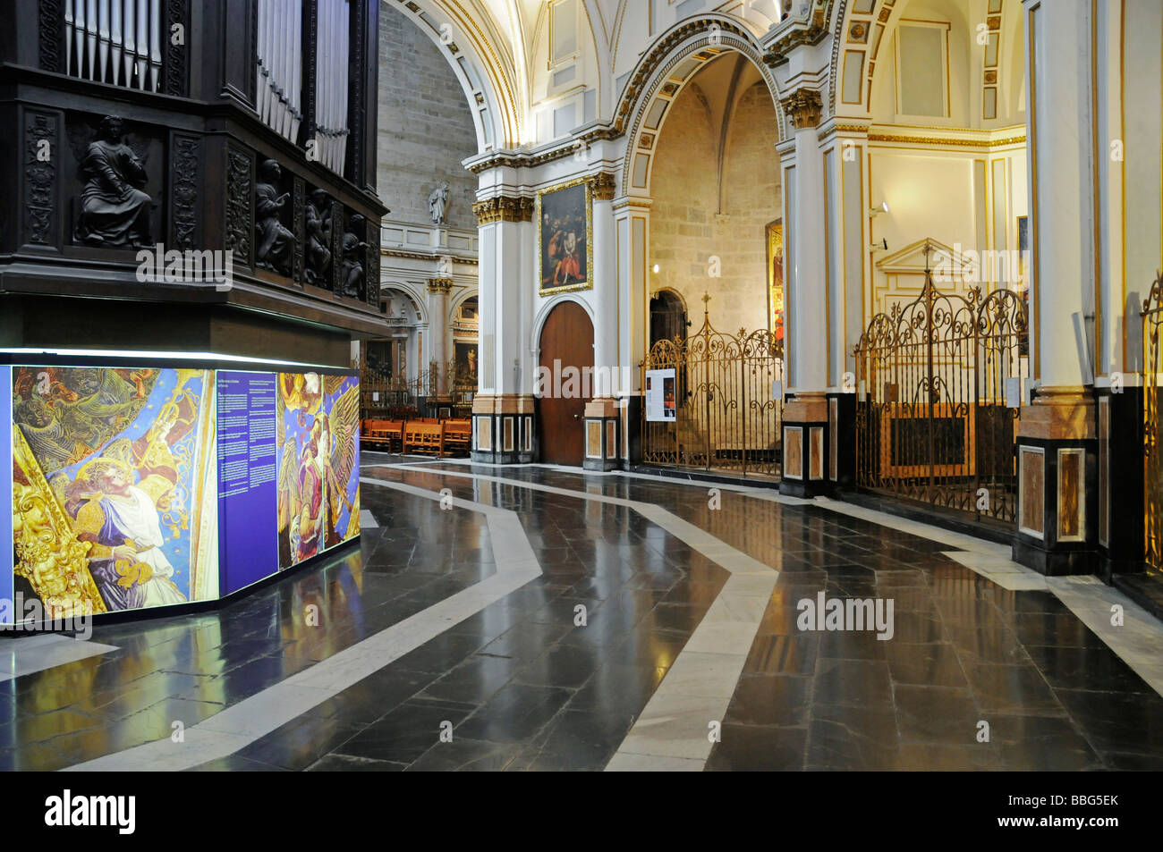 Museo Catedralicio, Diocesan Museum, museum, art, paintings, Catedral de Santa Maria Cathedral, Valencia, Spain, Europe Stock Photo