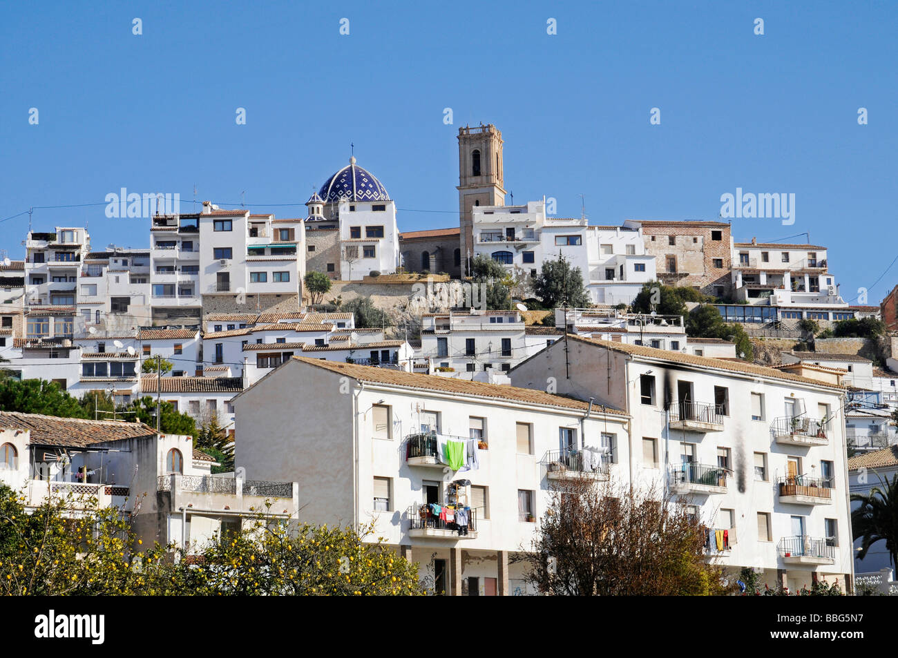 Cityscape, historic centre, Virgen del Consuelo, Iglesia de Nuestra