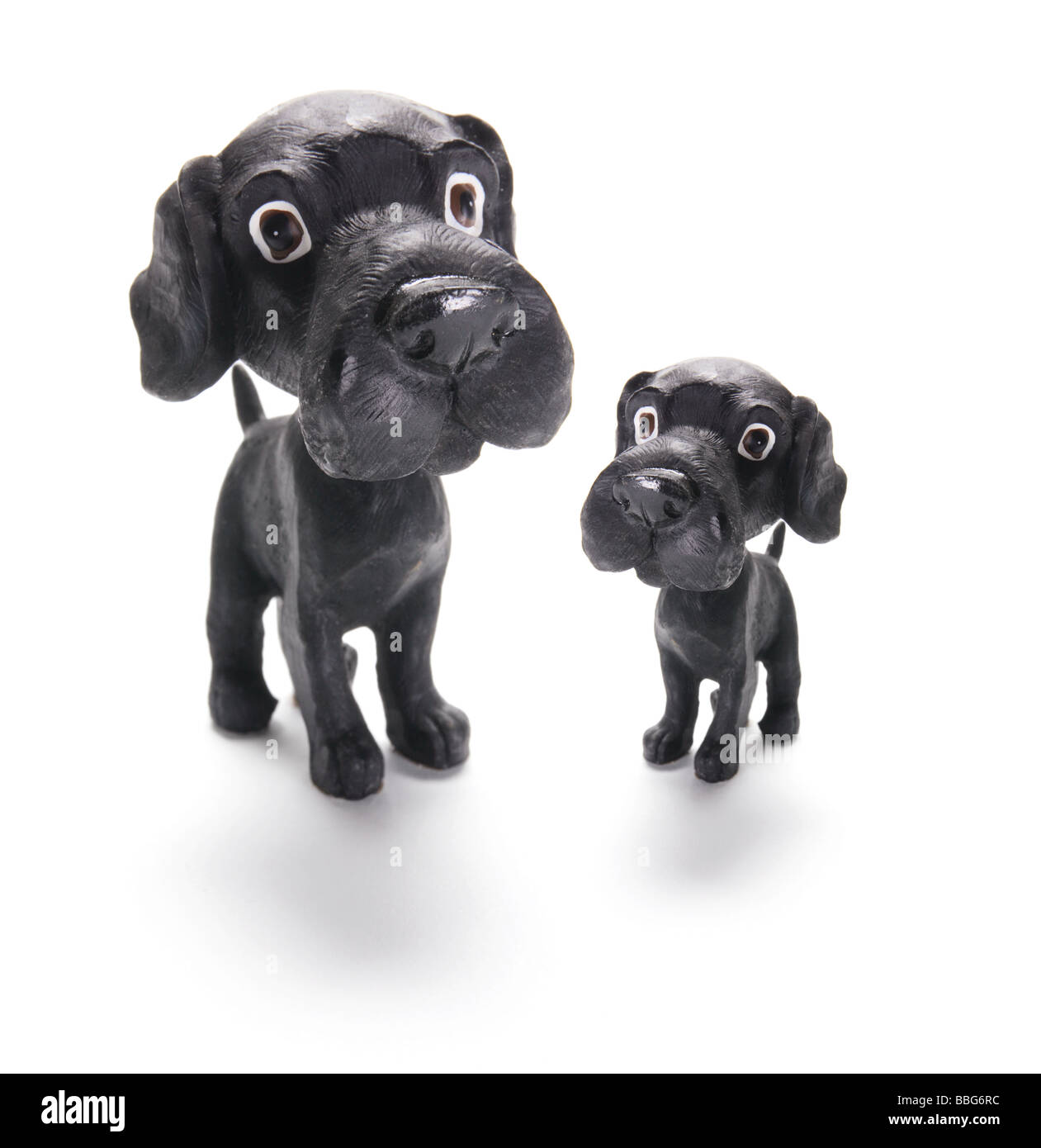 Dog Figurines Stock Photo