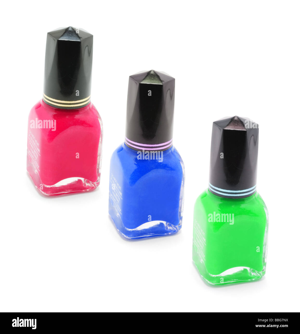 Bottles of Nail Polish Stock Photo Alamy