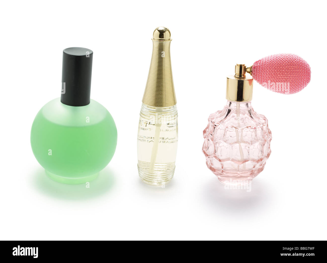 Bottles of Perfume Stock Photo Alamy