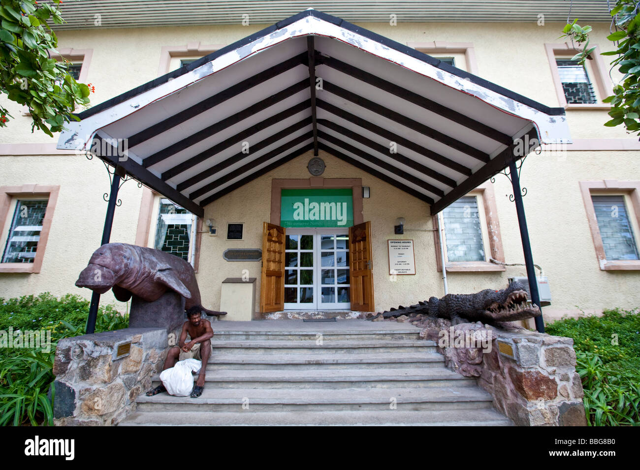 Natural History Museum on Independence Avenue, capital of Victoria