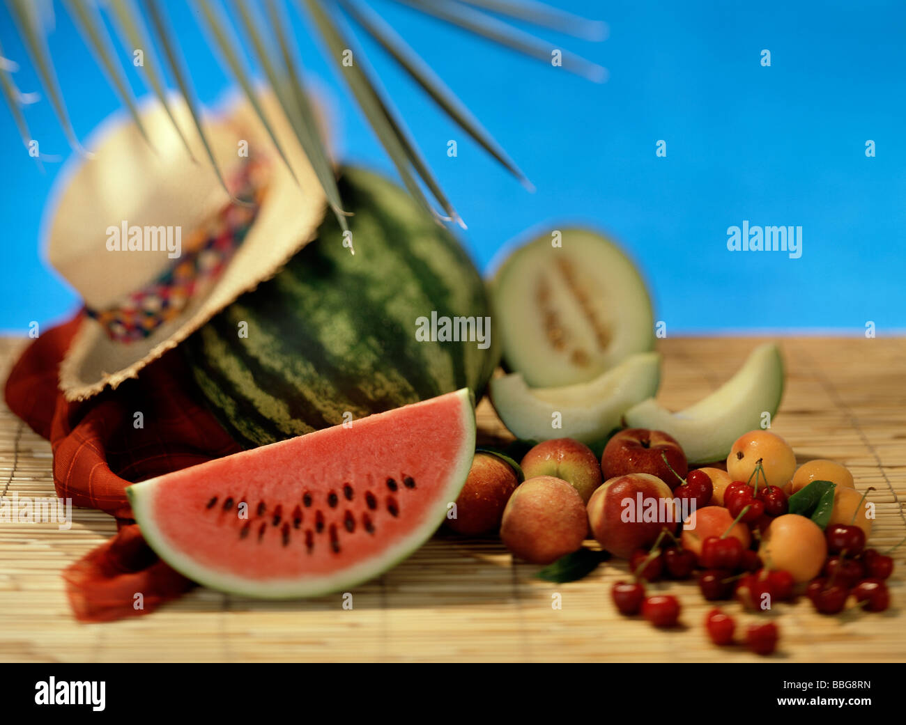 Summer fruits Stock Photo