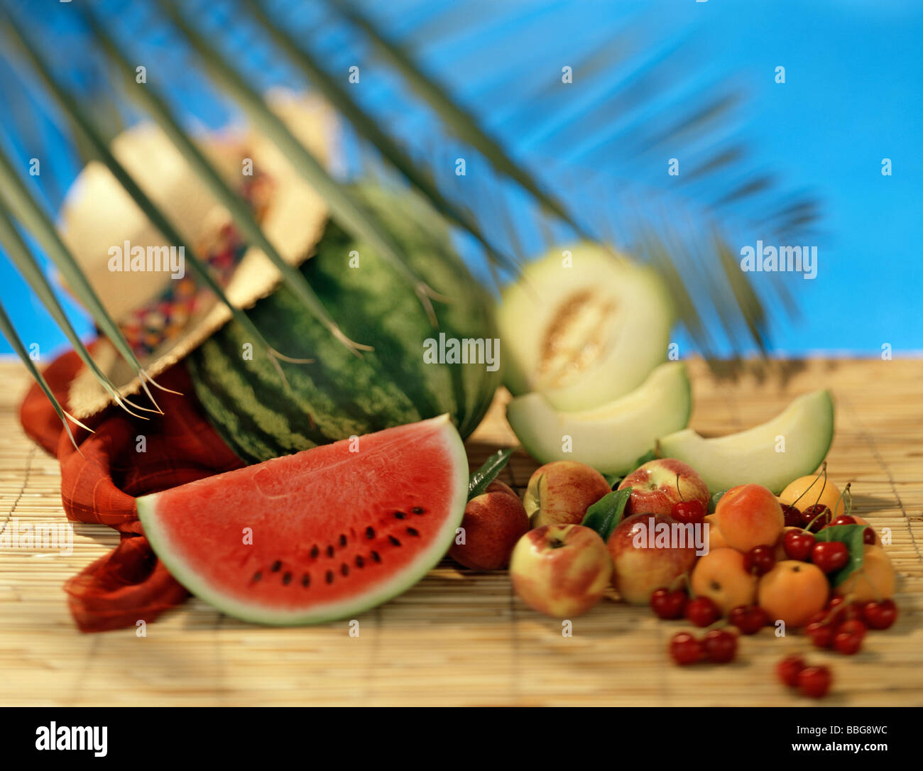 Summer fruits Stock Photo