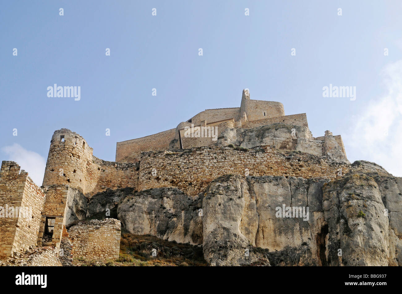 Castillo, castle, fortress, mountain, Morella, Castellon, Valencia