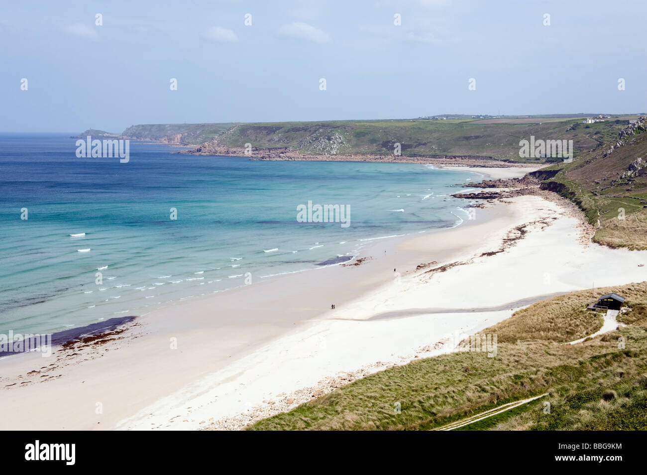 'Whitesands Bay',Sennen Cove, Cornwall,England,'Great Britain' Stock Photo