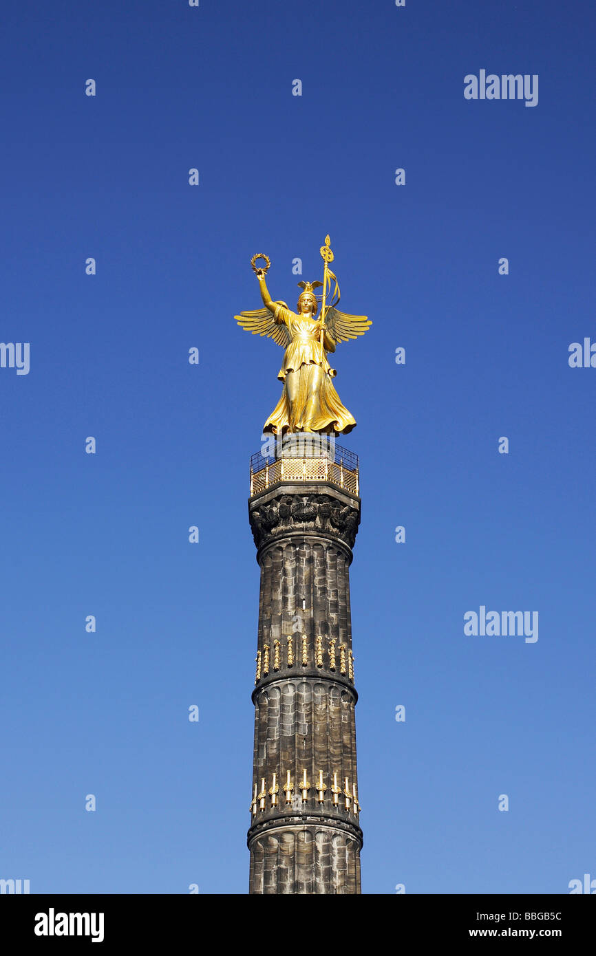 Berlin statue victoria on victory hires stock photography and images