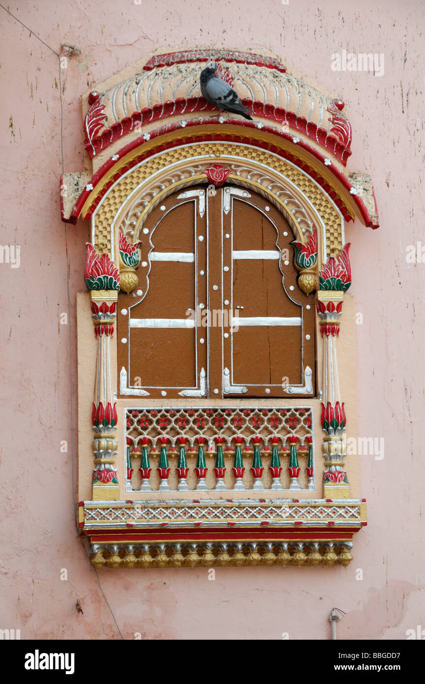 Detail, rat temple of the Karni Devi, near Bikaner, Rajasthan, northern India, Asia Stock Photo