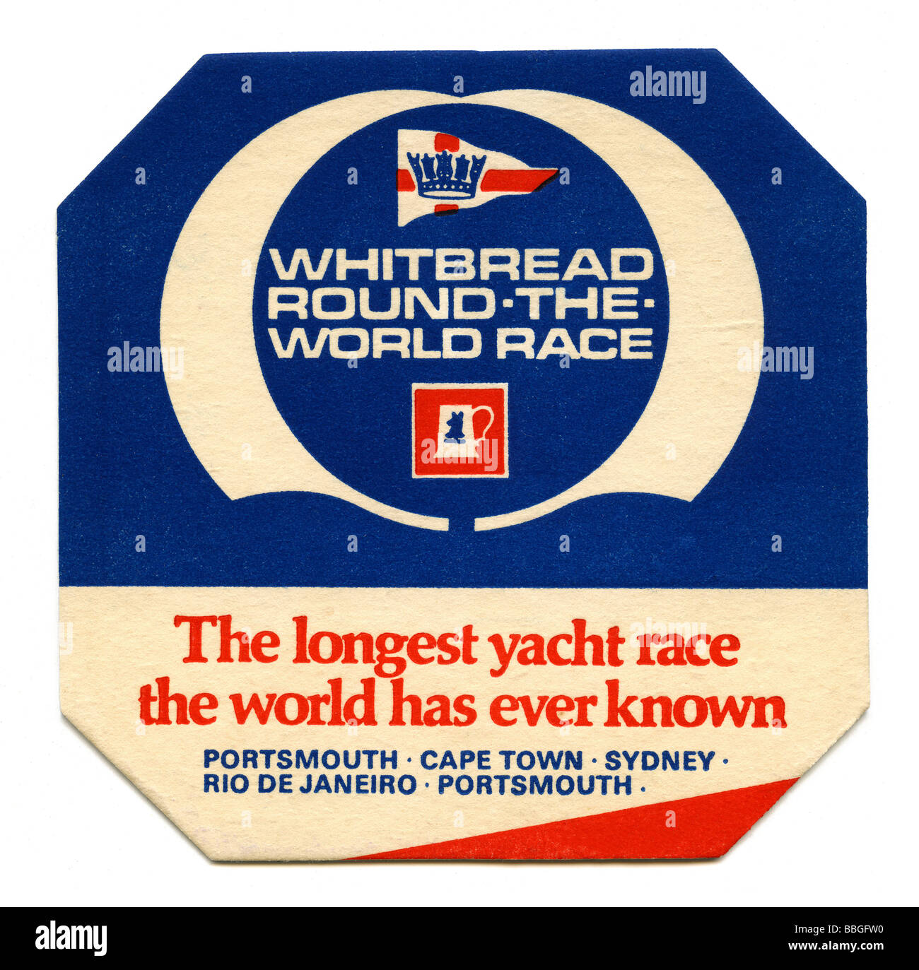 Whitbread race yacht Cut Out Stock Images & Pictures Alamy
