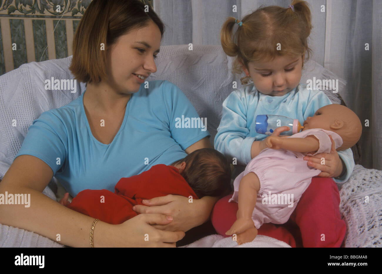 breast feeding baby doll