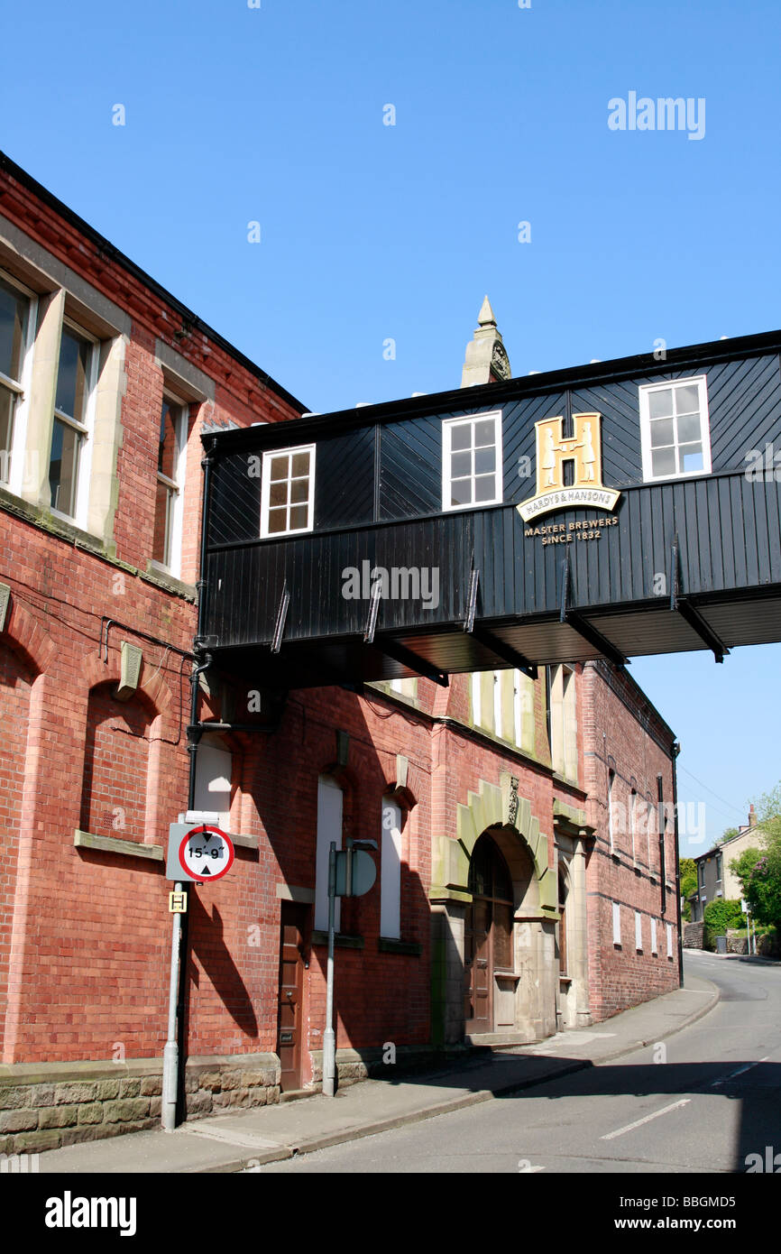 The now disused Hardy and Hansons brewery in Kimberley Nottingham the ...