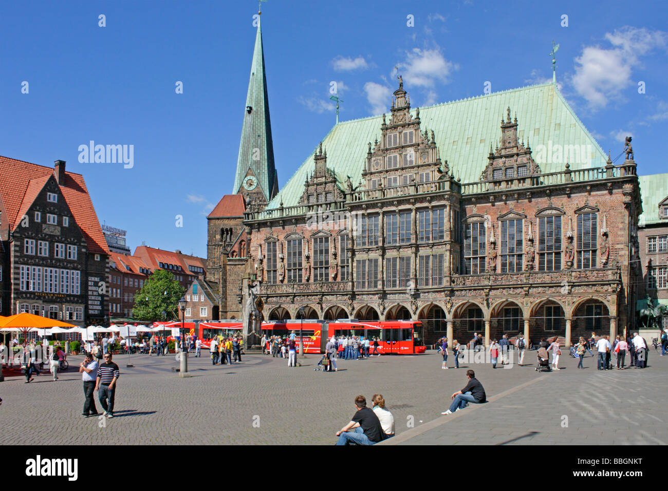 city hall of Bremen in Northern Germany Stock Photo - Alamy