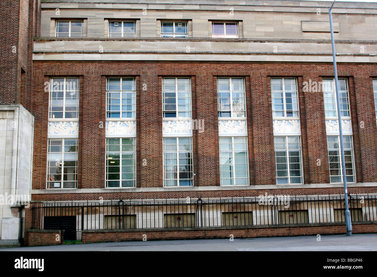 The now disused Home Brewery was founded in 1890 It was taken over by Scottish Newcastle in 1986 It was closed in 1996 with production of it s brands moved to Mansfield Stock Photo