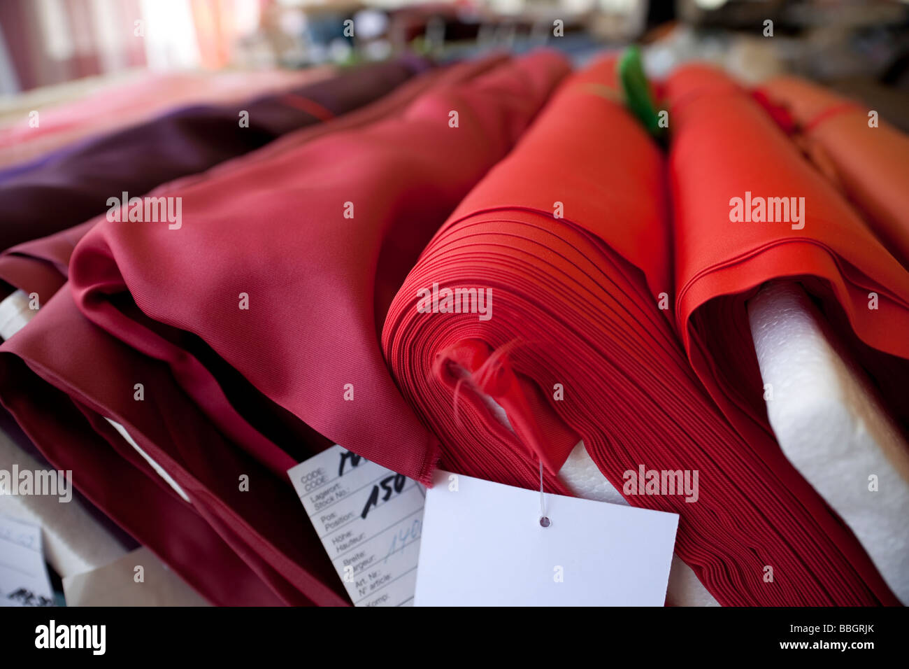 Bolts of fabric hires stock photography and images Alamy