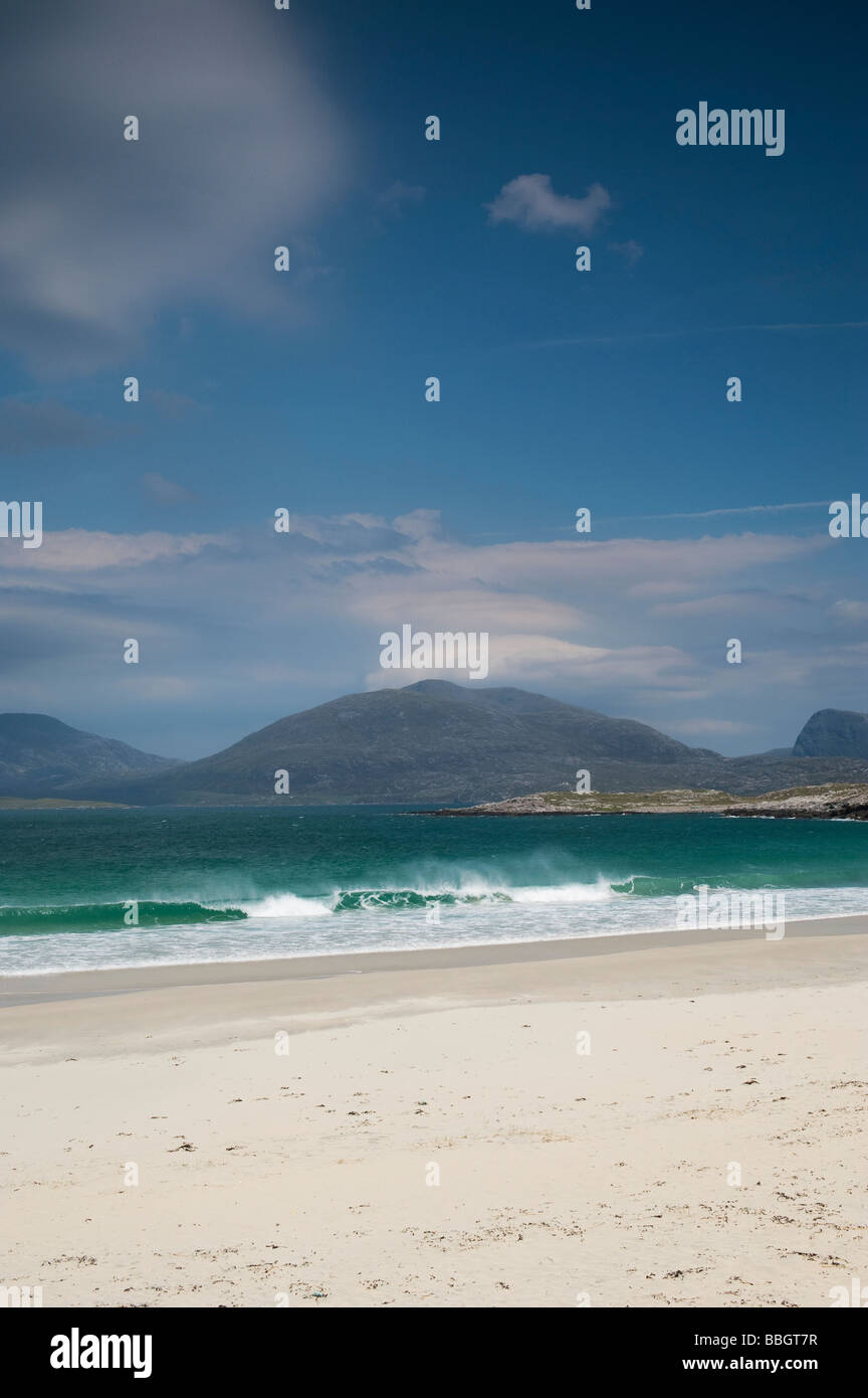 South Harris, Western coastline beaches, Outer Hebrides, Scotland Stock Photo