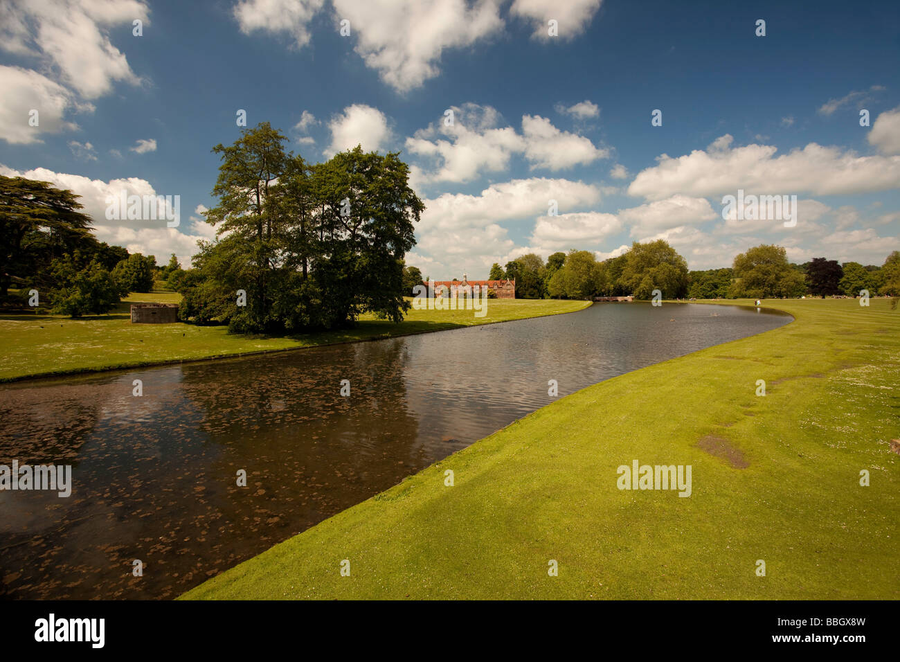 Stables at Audley End House nr.Saffron Walden,Essex,England Stock Photo