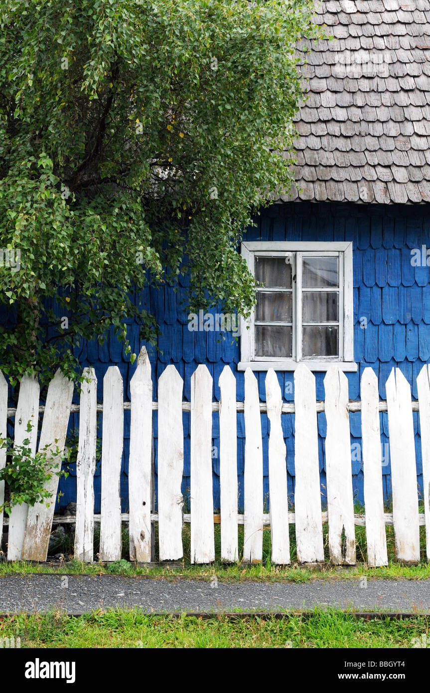 A house in Chilean Patagonia Stock Photo