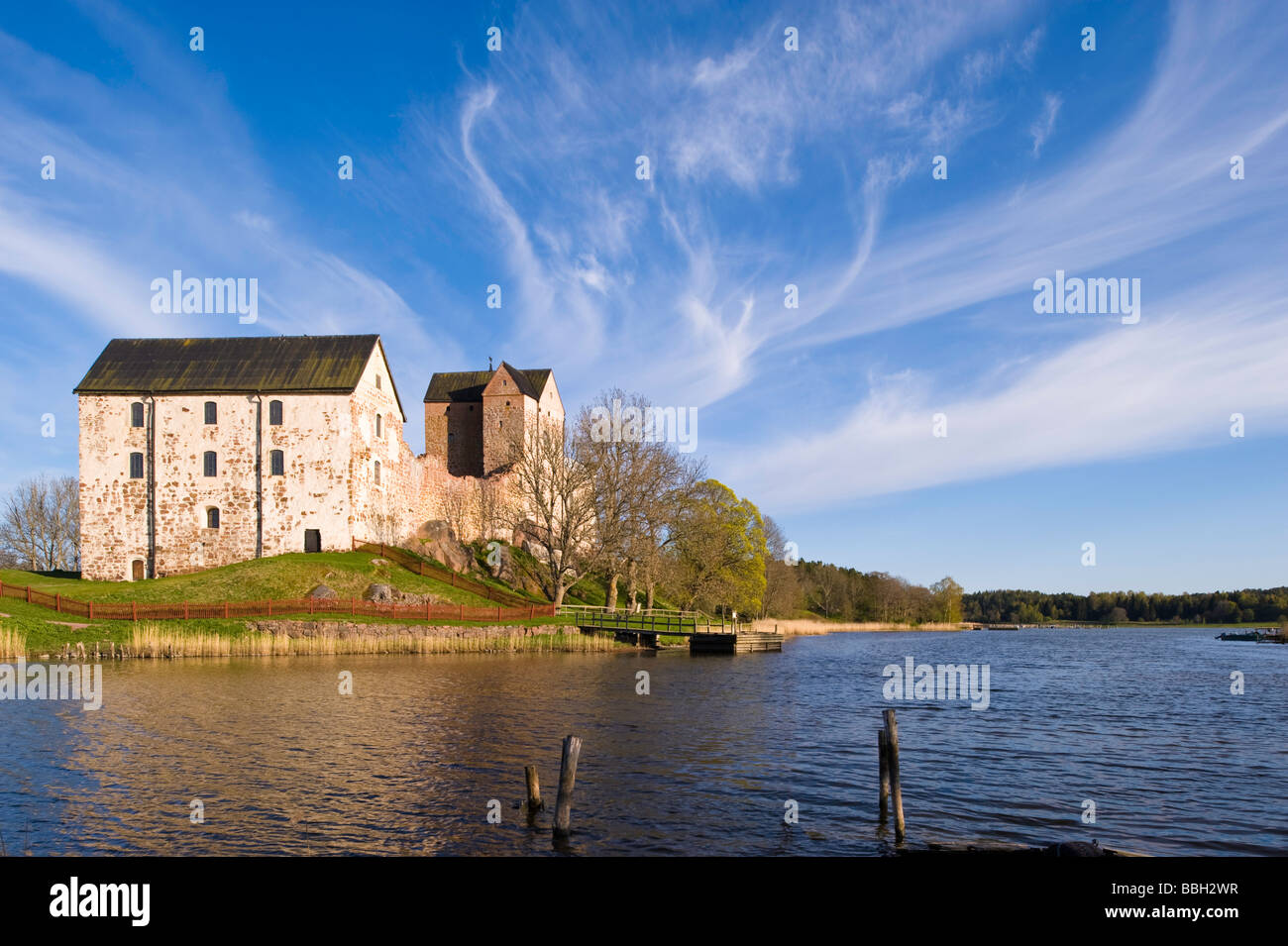 Castle Sund Aland Finland Stock Photo