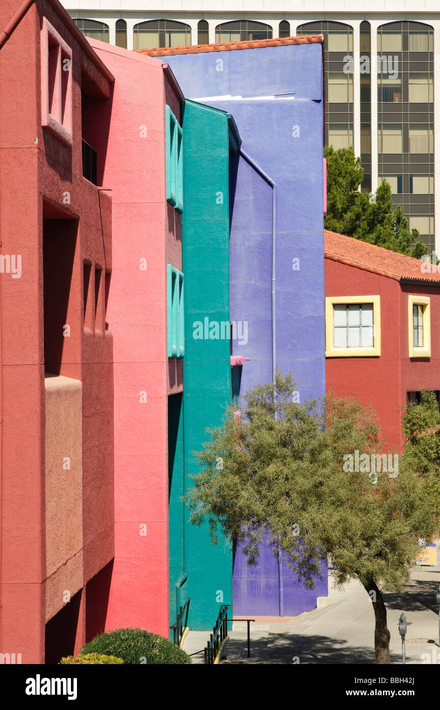 Colorful La Placita Village in downtown Tucson Arzona Stock Photo - Alamy