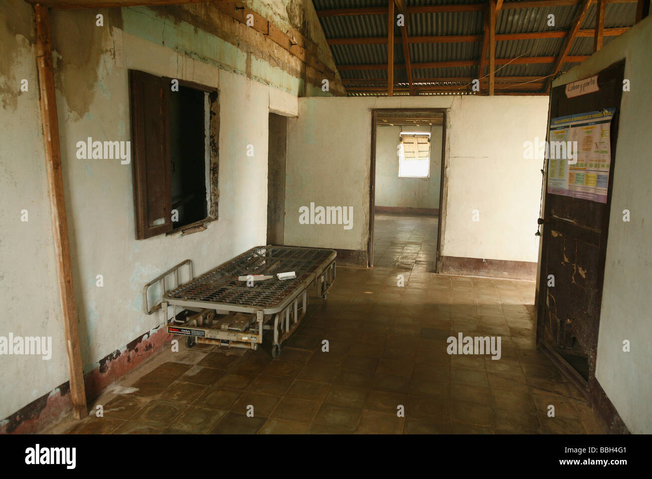 Tasbapauni, Nicaragua; Interior of desolate building Stock Photo - Alamy