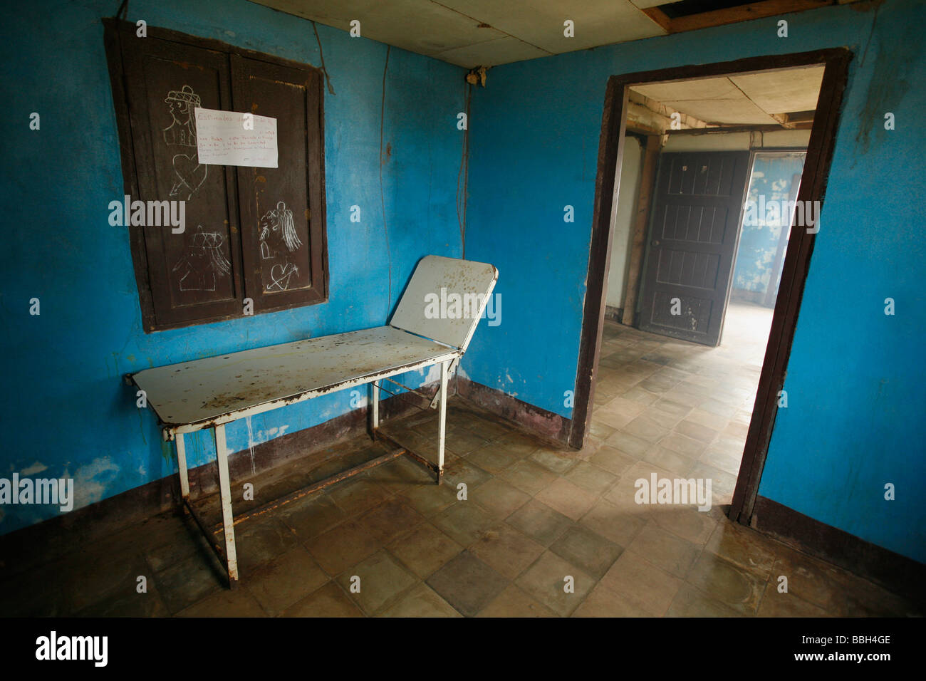 Tasbapauni, Nicaragua; Interior of desolate building Stock Photo - Alamy