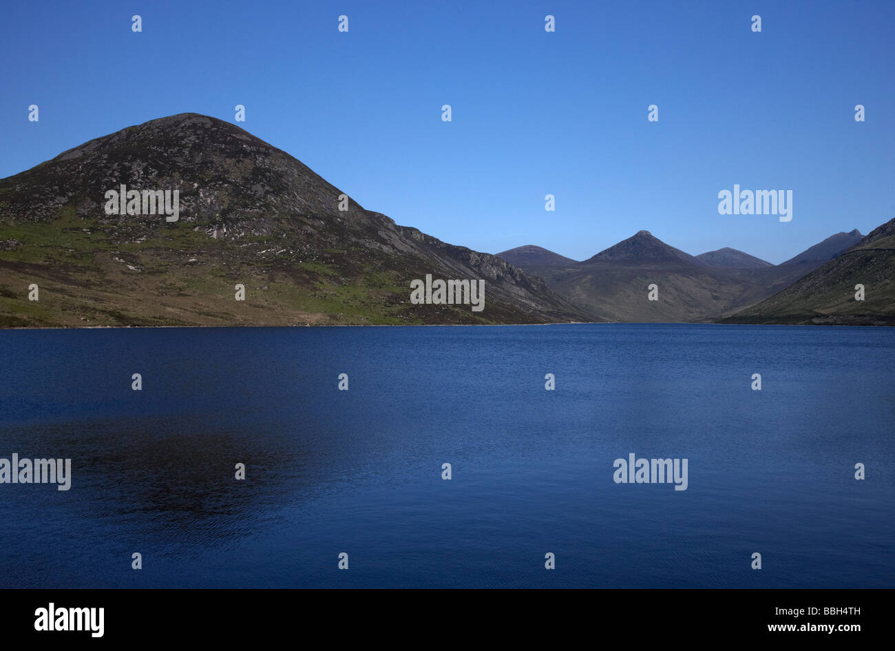 Silent Valley Reservoir In The Mourne Mountains County Down Northern silent-valley-reservoir-in-the-mourne-mountains-county-down-northern