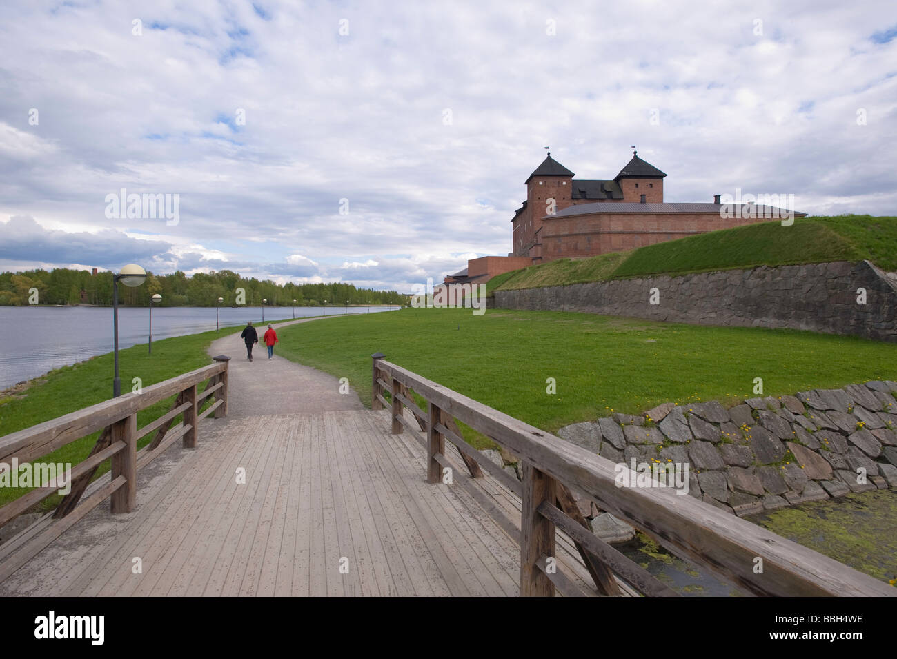 Castle Hameenlinna Finland Stock Photo