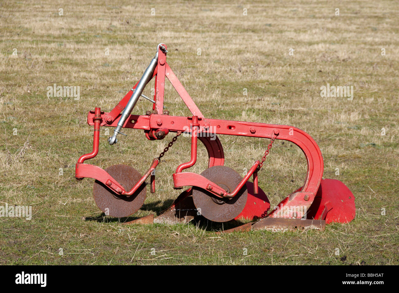 An old plough Stock Photo