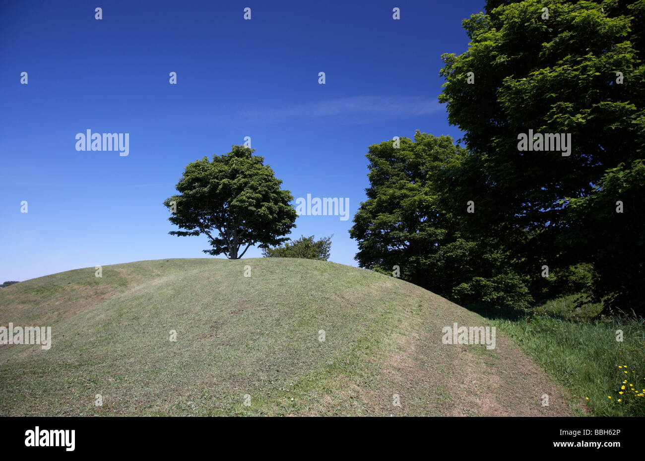 The Mound of Down Downpatrick County Down Northern Ireland Stock Photo ...