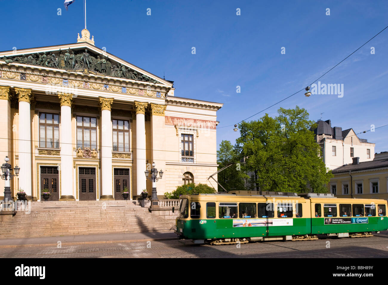 House of Estates Helsinki Finland Stock Photo