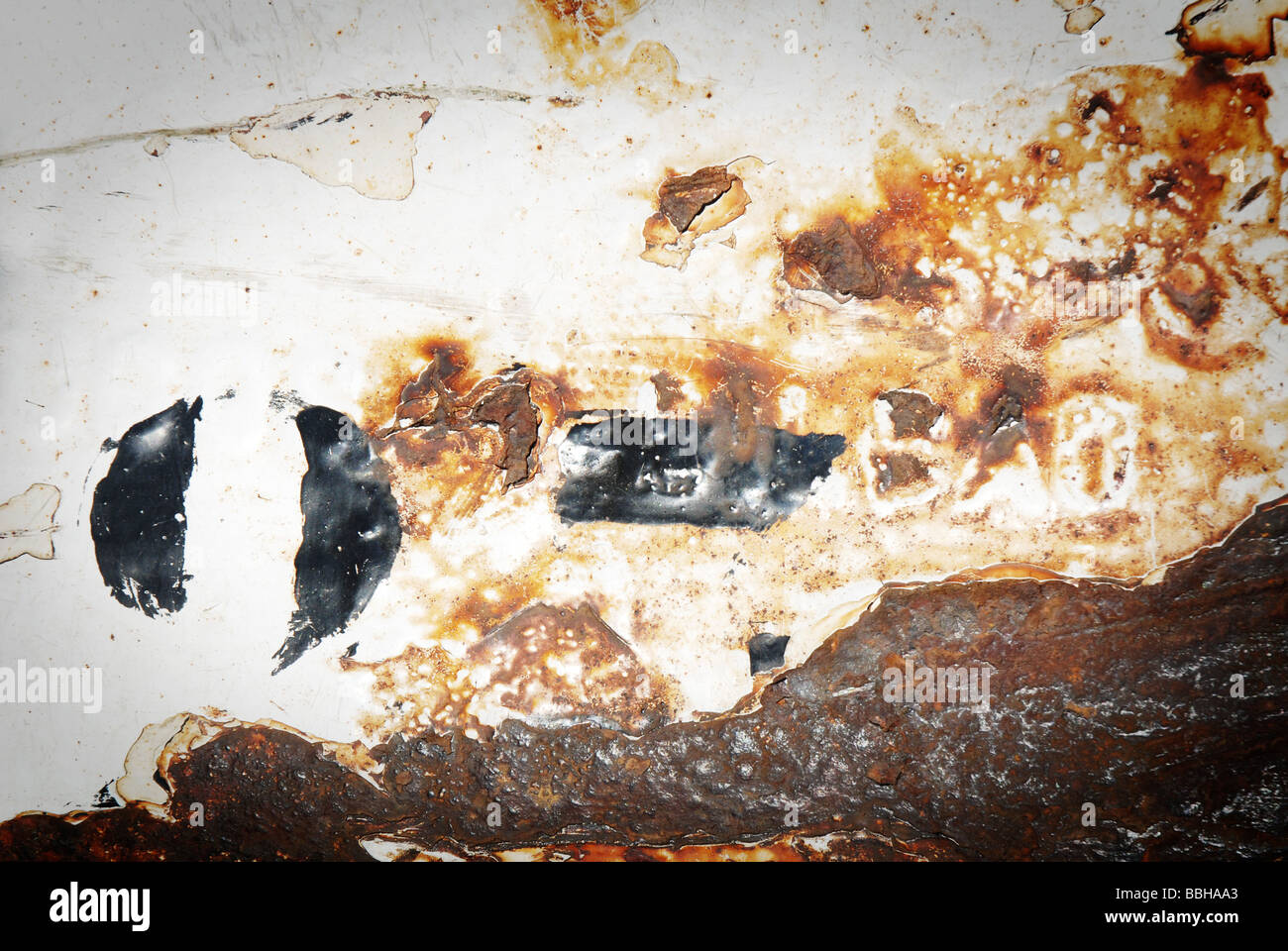 Corroded metal Stock Photo