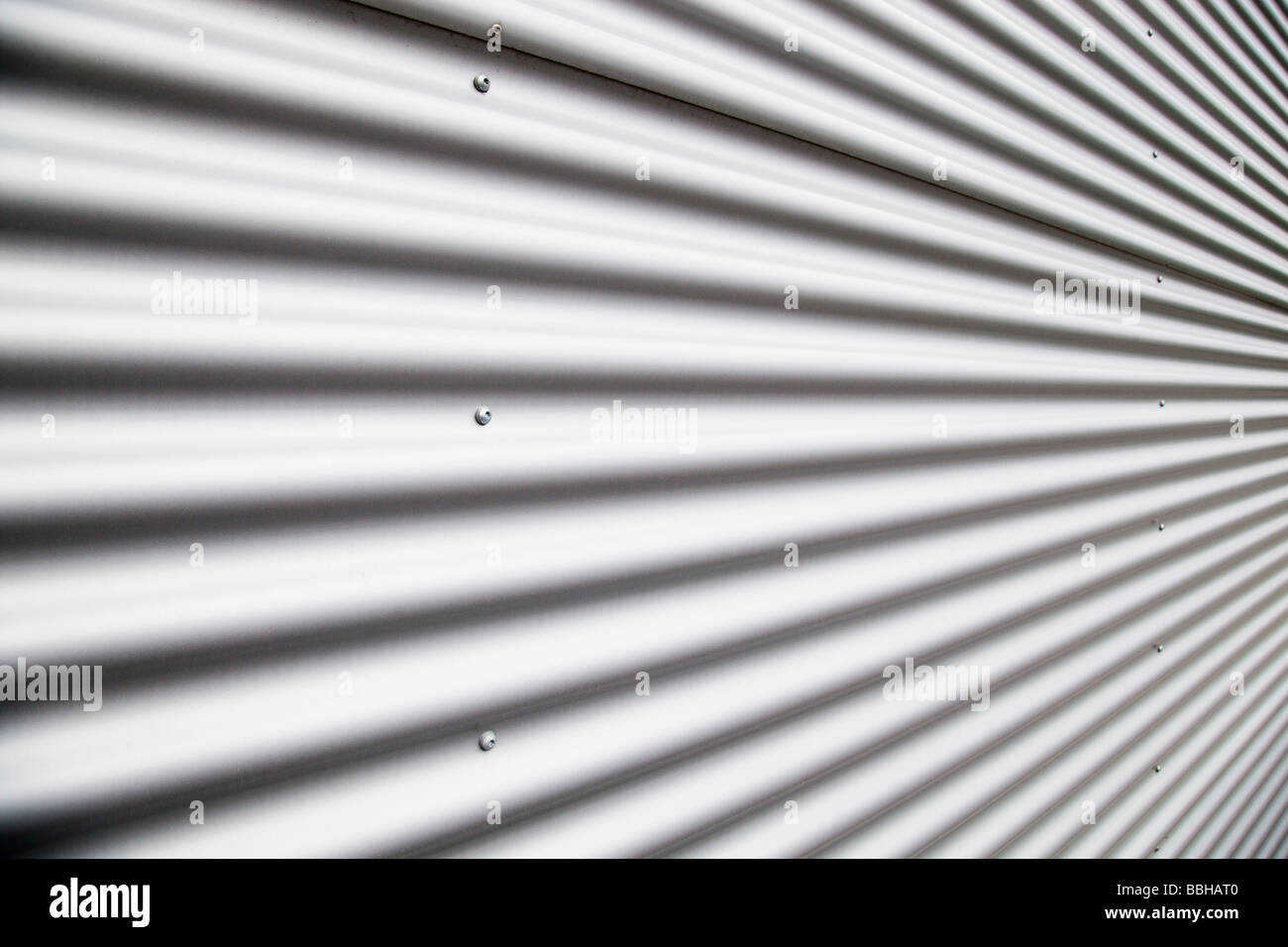 Corrugated metal sheet Stock Photo Alamy