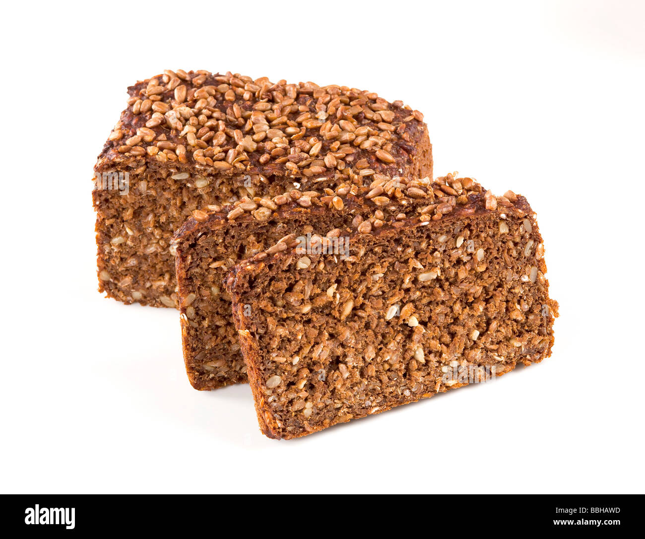 Wholegrain bread Stock Photo
