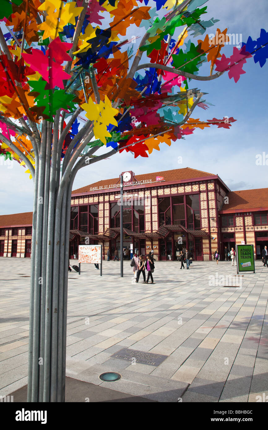 Gare de Saint Etienne Chateaucreux Chateaucreux train station Saint