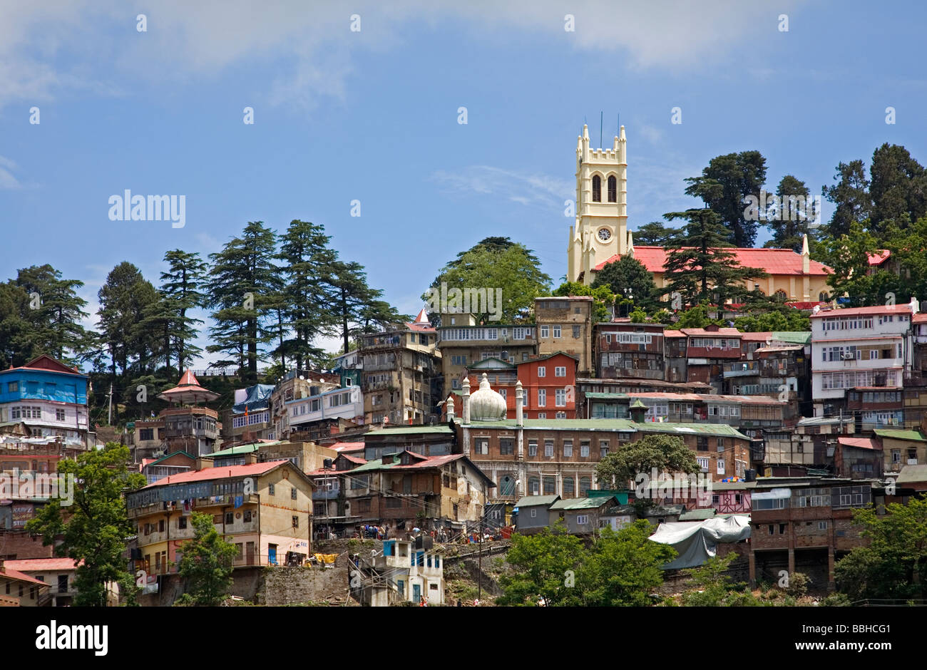 Christ Church. Shimla. Himachal Pradesh. India Stock Photo